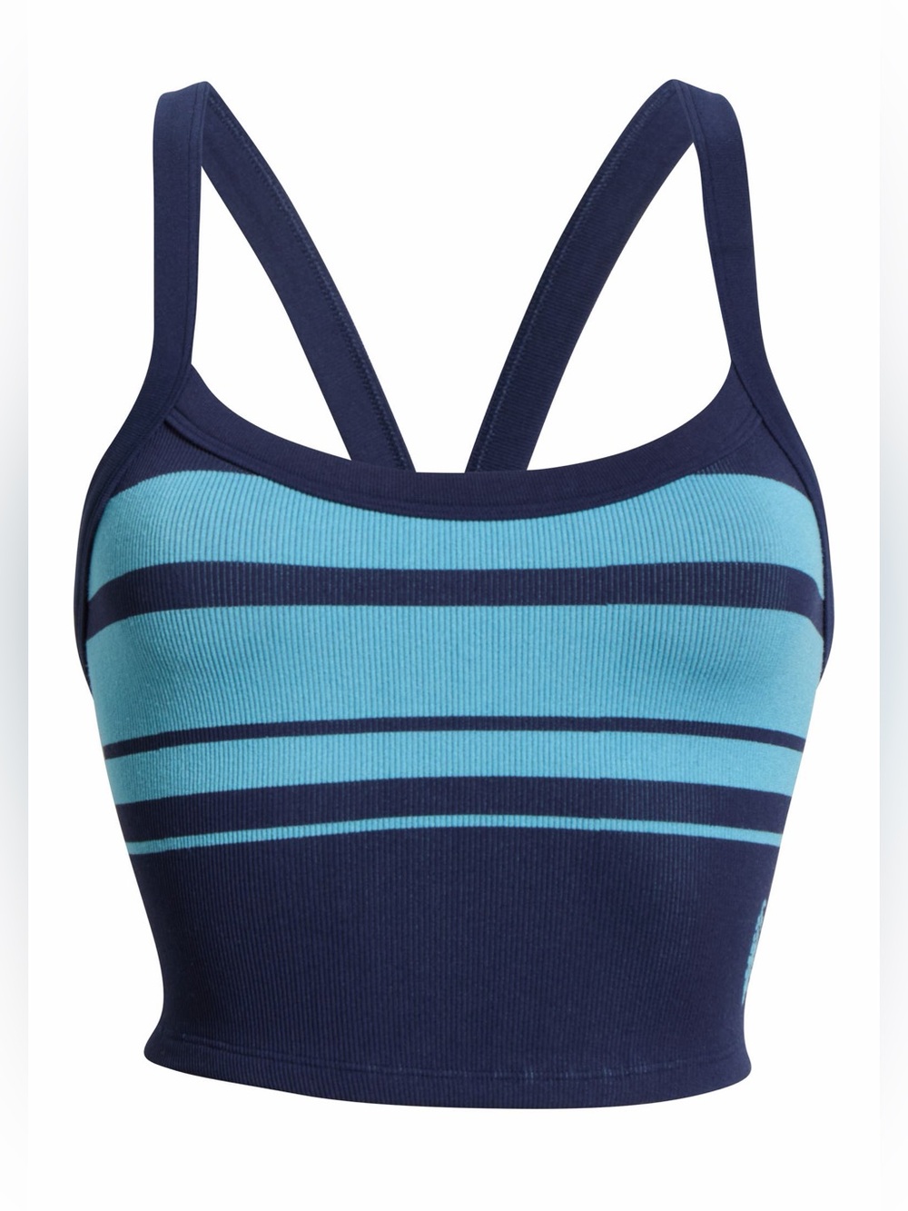 FP Movement All Clear Striped Cami NWT Size XS/S Free People Crop Tank Top - Picture 8 of 12